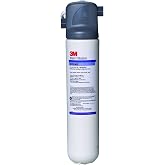 3M High Flow Series Coffee &amp; Hot Tea Water Filtration System BREW125-MS | For Brewed Coffee and Hot Tea, Reduces Sediment, Chlorine Taste &amp; Odor And Scale, 10,000 Gal Capacity