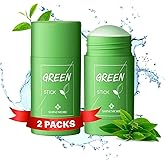 ShineMore Green Tea Clay Stick: Blackhead Remover Mask With Green Tea Extract Green Clay Mask for Deep Pore Cleansing Moistur
