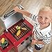 Step2 Grillin' Up Goodness Wood Grill | Pretend Play Grilling Toy | Realistic Interactive Knobs