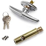 Pro Chutes Trash Chute T Handles and Laundry Chute Door Latch kit with V Spindle for Bottom & Side hinged Doors. Compatible H