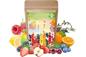 VGENKD 1200+ Mix Fruit Seeds Berry Seeds for Planting (9 Varieties) Heirloom Strawberry Raspberry Mulberry Apple Orange Blueberry Lemon Elderberry Cherry Seed for Home Garden