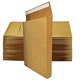 Tanshuqin 10.24" x 15.6" Expandable Envelopes Large Kraft Envelopes Catalog Envelopes for Home Office Business Storage and Organizing, Photos, Documents (20 PCS)