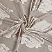 Ifblue 2 Panels Grommet Top Sheerness Velvet Cutting Flower Sheer Window Light Filtering Classic Curtains Drapes for Bedroom Kids Living Room(52