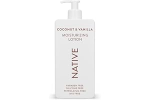 Native Body Lotion Contains Naturally Derived Plant-Based Moisturizers for Women and Men | Restores Dry Skin, Coconut & Vanilla, 16.5 fl oz