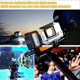 Qinlorgo Diving Light USB Rechargeable Waterproof 30m LED Video Fill Lamp for view 2