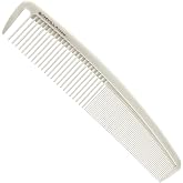 Sam Villa Signature Series Wide Cutting Comb Ivory | Wide Teeth and an 8-Inch Profile Support Cutting and Detangling Thicker Hair; Graphite Resists Heat up to 450&deg;F.