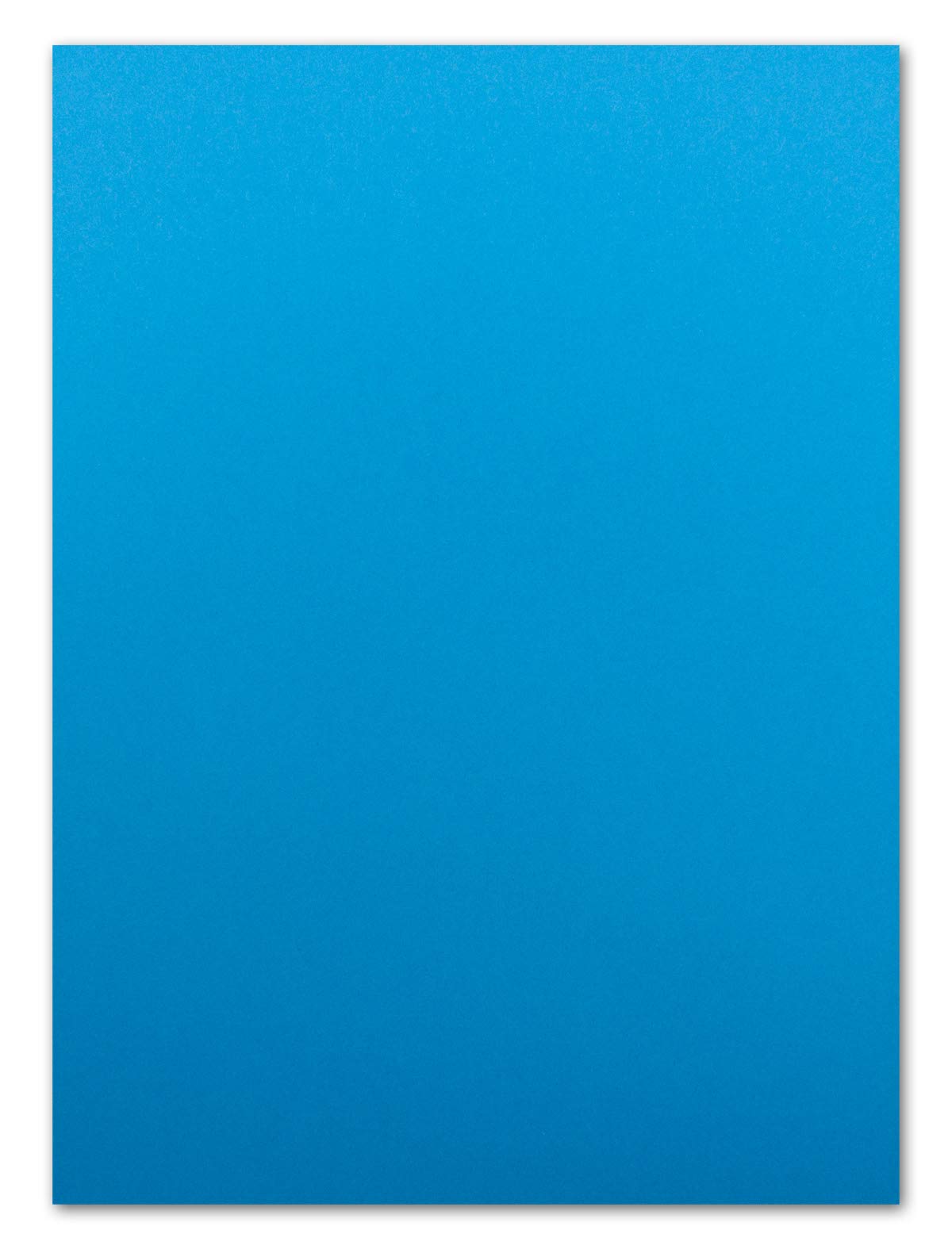 FarbenFroh 50 Sheets A5 Paper Flat Sheet Azure Blue 240gsm 14.8 x 21cm Craft Sheet Colour Paper Photo Card Color Card