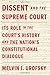 Dissent and the Supreme Court: Its Role in the Court's History and the Nation's Constitutional Dialogue