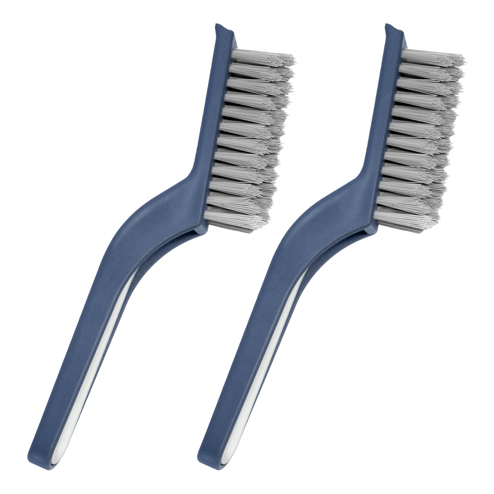 Photo 1 of COIYINGJAUNEI Bristle Brush - Hard Bristle Crevice Cleaning Brush Tools for Household Use, Kitchen, Bathroom, Window, Toilet, Corners, Multi Purpose Hard Bristle Brushes for Deep Cleaning Gap (2 pcs)