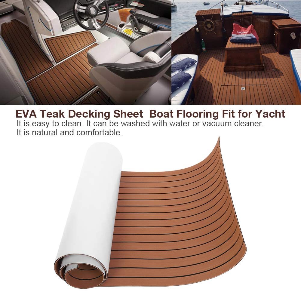 Estink Non Slip Yacht Flooring Eva Teak Decking Sheet Boat