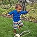 i play. by green sprouts Boys' Toddler Swim Trunks, Gray Multistripe, 3T