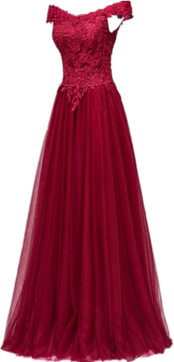 womens burgundy formal dress