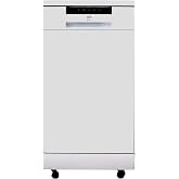 SPT SD-9263WA 18&Prime; Wide Portable Dishwasher with ENERGY STAR, 6 Wash Programs, 8 Place Settings and Stainless Steel Tub &ndash; White