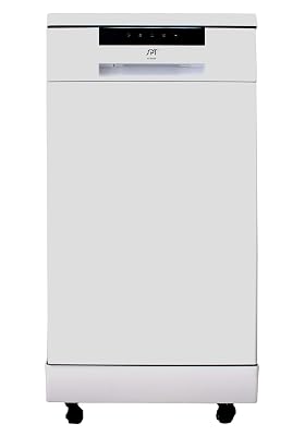 SPT SD-9263W 18″ Energy Star Portable Dishwasher – White