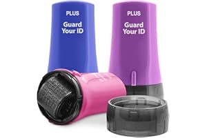 PLUS(プラス) Guard Your ID Identity Theft Prevention Stamp ADVANCED Roller Combo Pack (60169)