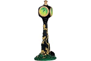 Lemax Spooky Town Creepy Clock # 64052