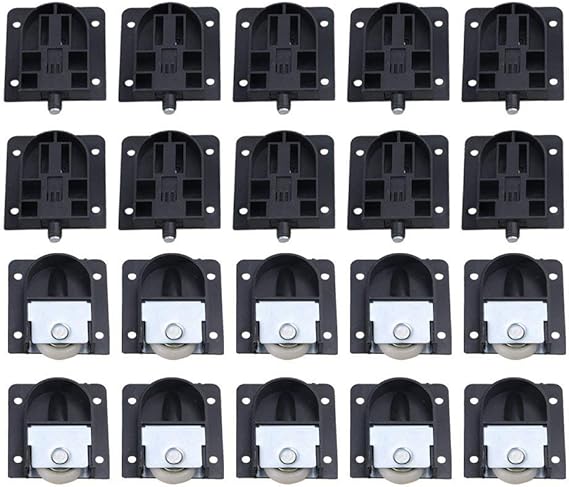 10 amortiguadores de plástico ABS para armario, puerta de armario, 5,2