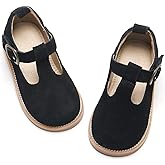 GINFIVE Toddler Little Girls Mary Janes Flats Girls Dress Shoes Kids Shoes