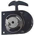 Black Alloy Starter Pull Start Starter for 49cc 50cc 60cc 66cc 70cc 80cc Motorized