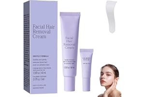 QCWRJP Luuma Hair Removal Cream, Hydrateology Facial Hair Removal Cream for Women, Gentle Face Hair Remover for All Skin Types, Smooth, Hair-Free Skin in 5 Minutes, Safe for Sensitive Skin(1PC)