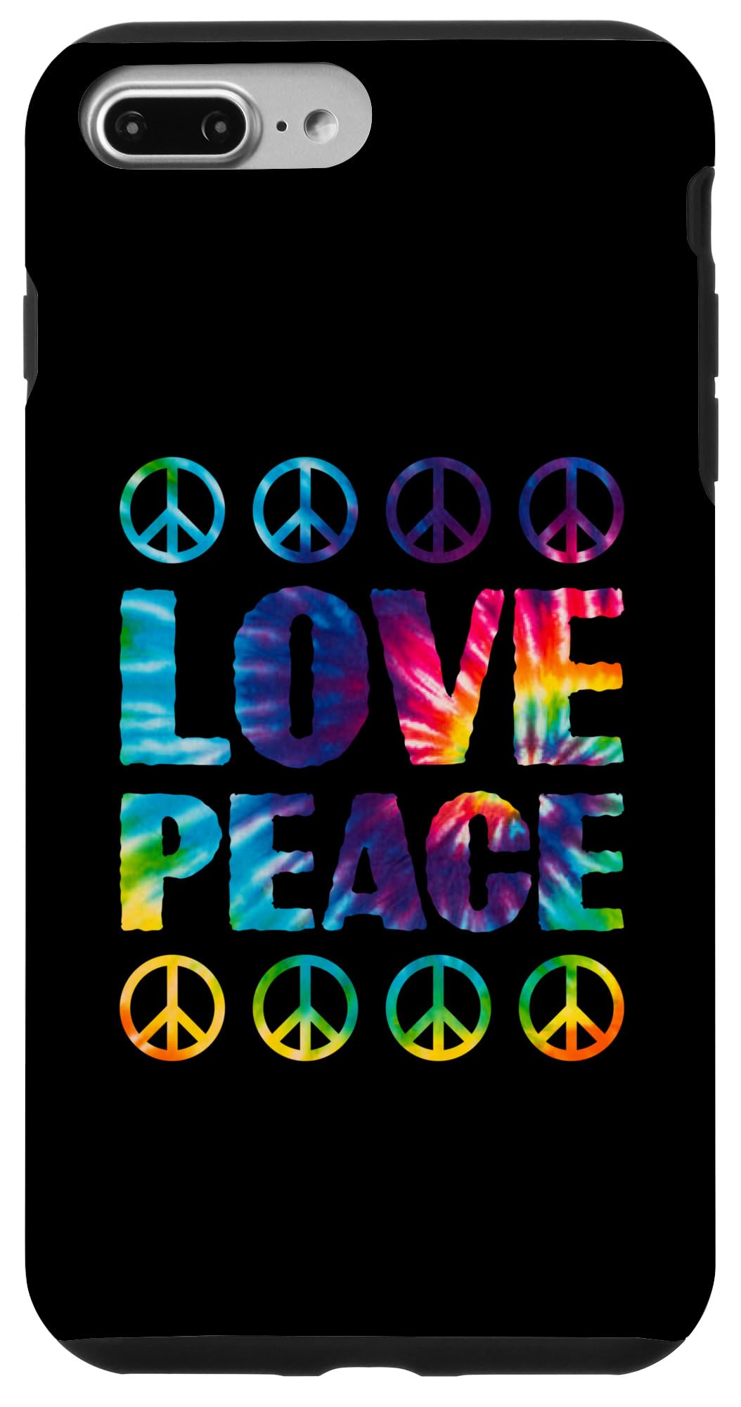 iPhone 7 Plus/8 Plus Love Peace Hippie Vibes Case