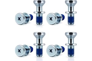 HPUY DA61-03734A DA61-11161A Handle Fixer Compatible for Samsung Refrigerator Door Handle Mounting Stud Replacement AP4372038,1998157,PS4144145 Refrigerator Door Handle Screw 8 Pack