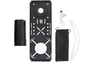 Igt Camping Table Plate, Portable Camping Table Unit Board with Electric Water Dispenser and Slot Outdoor Stove Furnace Board