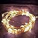 Qualizzi Star Lights Fairy Lights Strings Amazingly Bright. 40 ft X-Long Ultra-Thin Copper Wire w/240 Mini LEDs 2” (Warm White