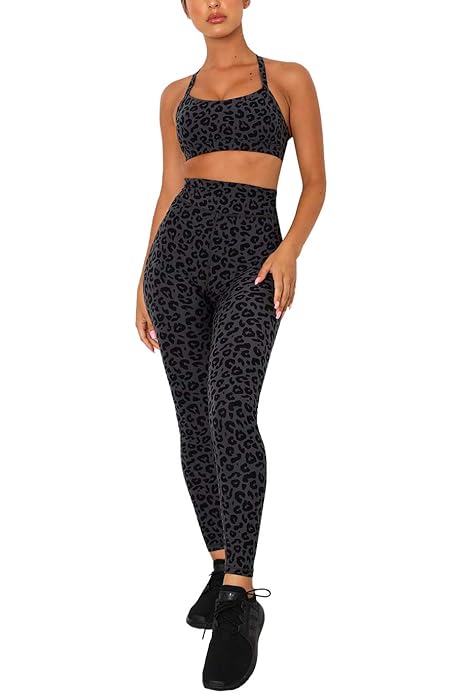 Leopard Print Workout Gear