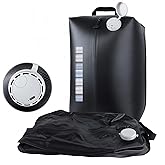 2025 Professional Vacuum Bags with Built-in Pump, 30L Vacuum Seal Bags with See-through Window, Space Saver Bags for Clothing Travel IP67, Reusable Compression Bag (Black 1PC)