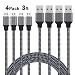 Micro USB Cable, Celltronics 4Pack Micro USB to USB Android Charger Cable, Fast USB Cable for Windows/PS4/XBOX/Camera/MP3 and More primary