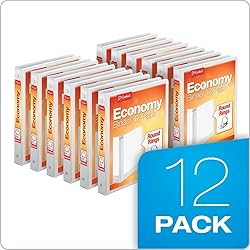 Cardinal Economy 3-Ring Binders, 1", Round
