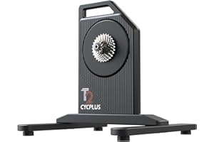 CycplusBike Resistance Trainer with Precision Control for Realistic Indoor Cycling and Accurate Power Data via App Support