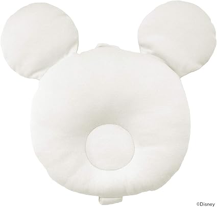 Amazon Sweet Mommy ミッキーマウス 洗える ディズニーデザイン 授乳まくら ドーナツ枕 授乳クッション ベビー枕 新生児から オーガニックコットン100 出産準備 赤ちゃん枕 丸ミッキー オフホワイト 授乳クッション ベビー マタニティ 通販