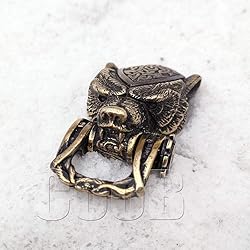 CooB EDC Metal Hand Casted Paracord Shackle Buckle