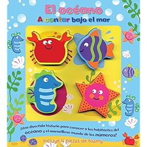 Los Océano A Contar Bajo el Mar / Puzzle Ocean Counting Under Water (Spanish Edition)