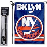 New York Islanders Garden Flag with Pole Stand Holder