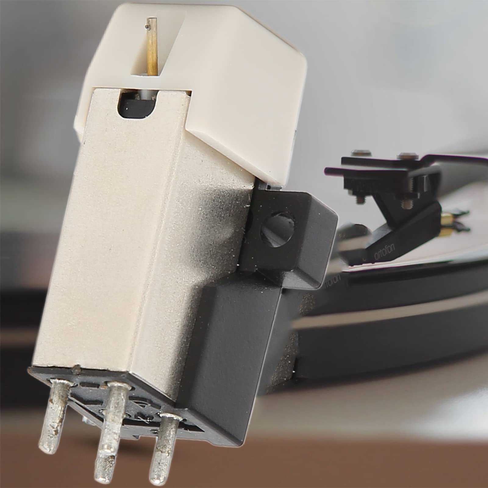 Magnetic Cartridge, Turntable Needle Replacement, High Precision Player Magnetic Cartridge Pen with, Stereo Record Player Needle, Precision Magnetic Head