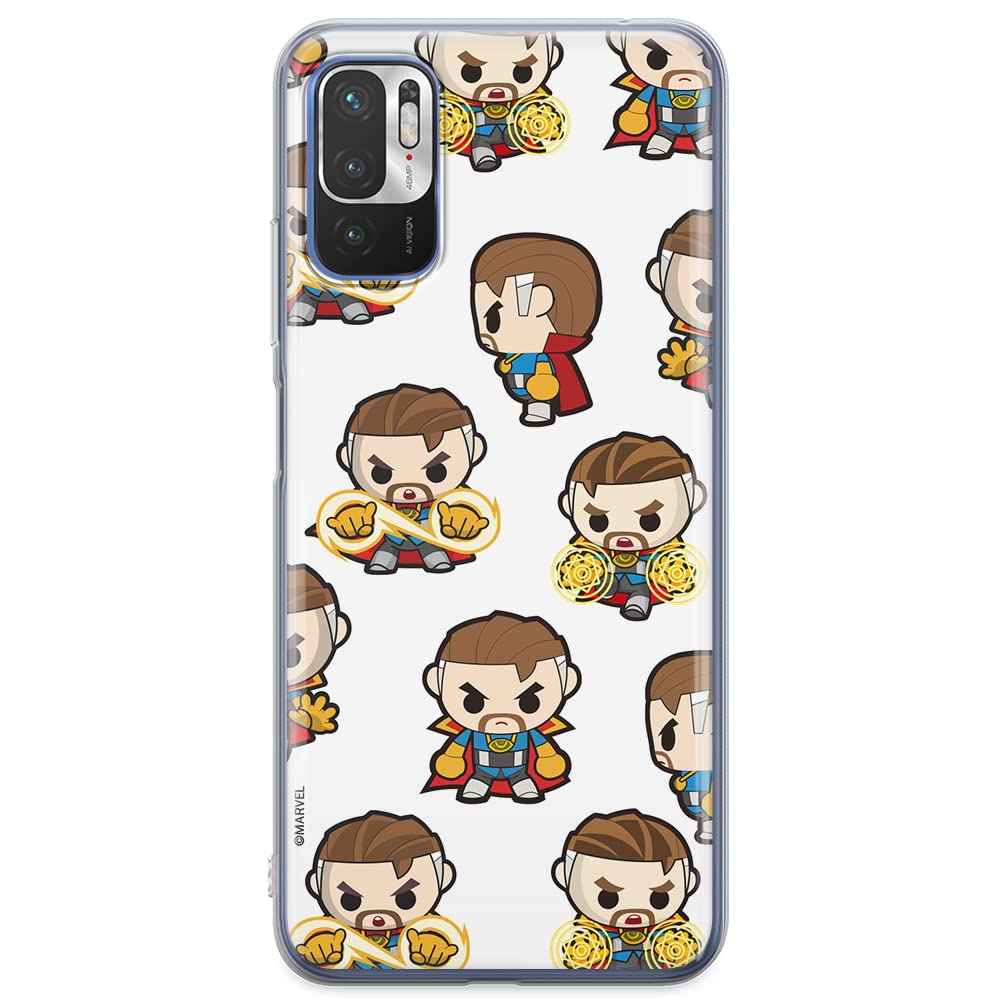 ERT GROUP mobile phone case for Xiaomi REDMI NOTE 10 5G / POCO M3 PRO original and officially Licensed Marvel pattern Dr Strange 001 adapted to the shape of the mobile phone, case made of TPU