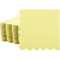 Table De Fête - 16 Servettes Festonnées Bleu Majorelle - Servettes