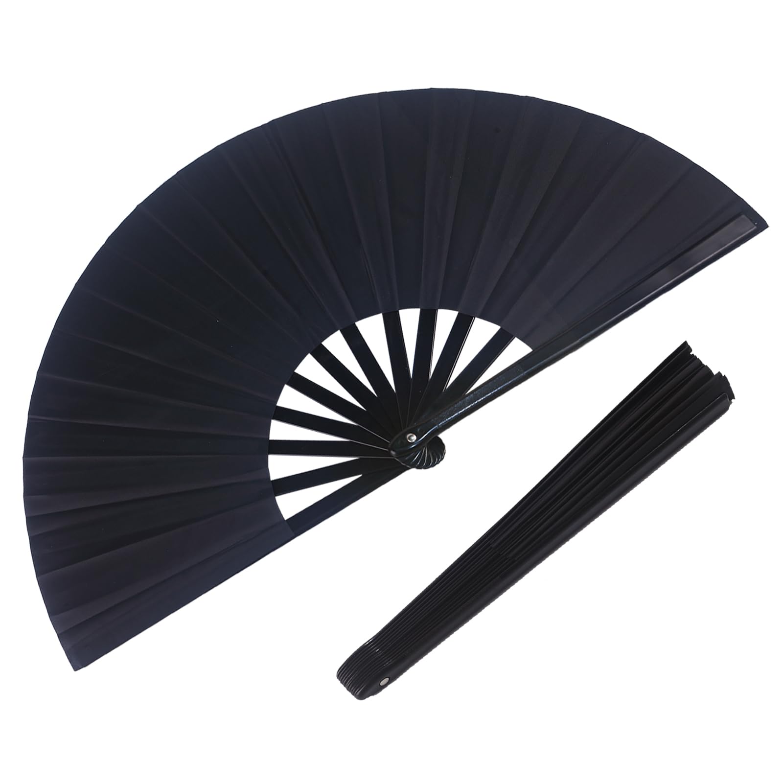 Photo 1 of NOIMTTY Large Portable Folding Clacking Fans For Line Dancing - Boots On The Ground Hand Fan For Raves & Decorations