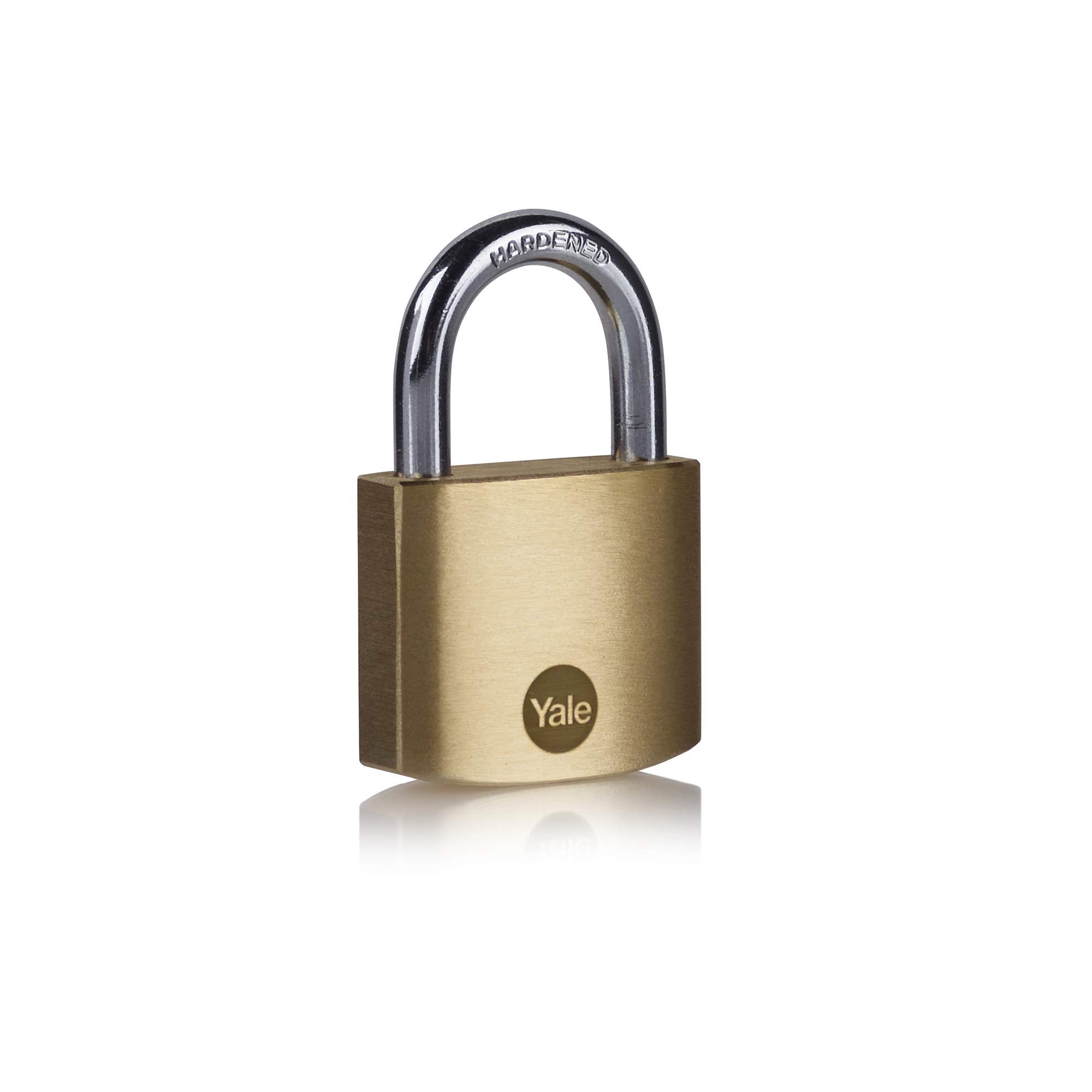 Yale Y110B/40/122/1/B Brass Padlock 40 mm 1 Box, 40mm