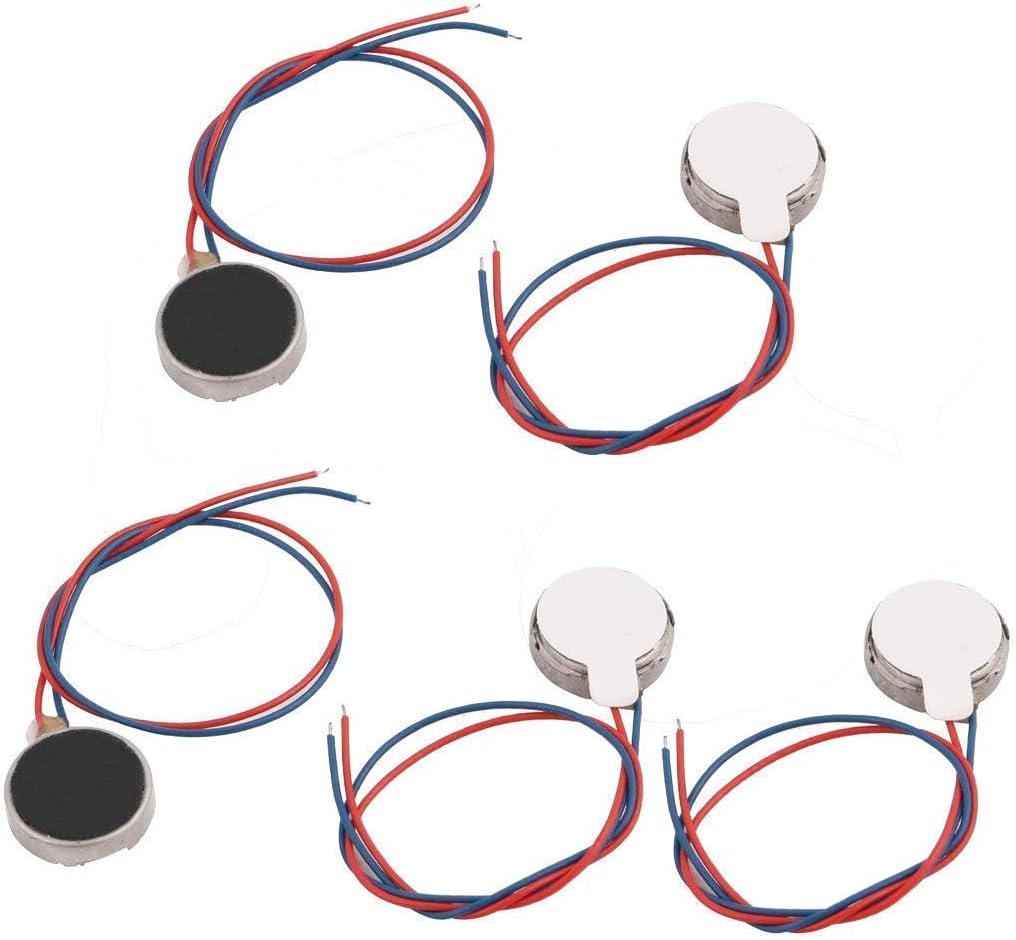10pcs DC3V/0.1A 1.5V/0.05A 10x3mm Coin Mobile Phone Vibration Motor Flat Coin Button-Type Micro DC Vibrating Motor - - 