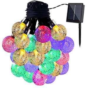 Amazon Com Liyuanq Solar String Lights 2 Pack 100 Led Amazon Com Liyuanq Solar String Lights 2 Pack 100 Led