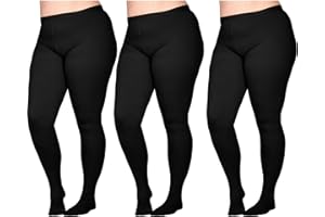ABSOLUTE SUPPORT (3 Pairs) Made in USA - Womens Opaque Compression Tights 20-30mmHg - Graduated Compression Hose for Varicose Veins, Lymphedema, Pain Relief - Black, X-Large - A204BL4-3