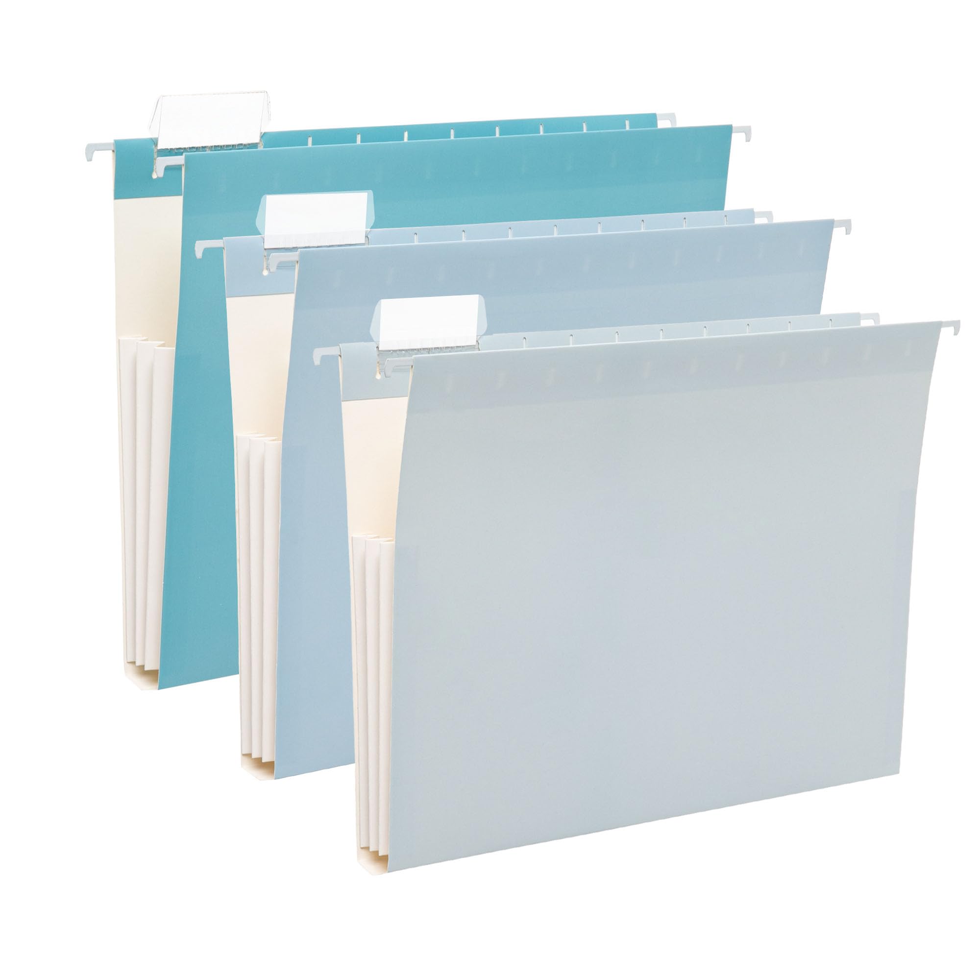 Photo 1 of ***similar***

Beramon 6 Pack Extra Capacity Hanging File Folders Letter Size Reinforced Hanging Folders with 1/5-Cut Adjustable Tabs Expanding Hanging Folders for Filing Cabinet Organizer for Office Home, Blue