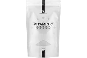 Canadian Protein Vitamin C (Ascorbic Acid) Powder | 454g of Antioxidant Supplement with Immune System Support, Promotes Healt