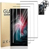 [3+2 Pack] Galaxy S23 Ultra Glass Screen Protector