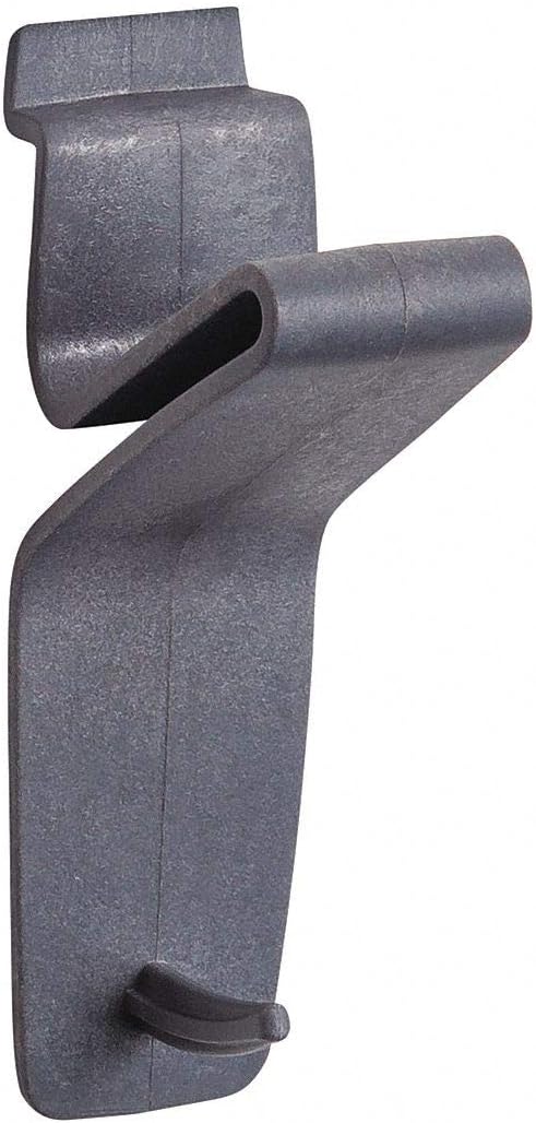 Flow WallFSH-017-10, X-Hook, Hanging, 15 Lb., Gray, Plastic (Pack of 10)