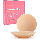 BELAPEACH Nipple Covers for Women, Sticky Adhesive Silicone Nipple Pasties, Ultra Thin Waterproof Reusable With Portable Box